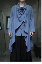 Load image into Gallery viewer, Sand dune Tang suit robe over coat