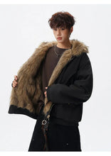 Load image into Gallery viewer, Reversible vintage faux fur jacket