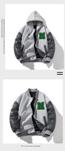 Load image into Gallery viewer, Mr. strong body varsity baseball jacket