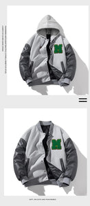 Mr. strong body varsity baseball jacket