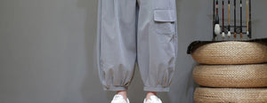 Basic cargo harem pants