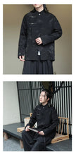 Load image into Gallery viewer, Premium designed traditional silhouette pattern Tang Dynasty jacket