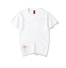 Load image into Gallery viewer, Embroidery dancing phoenix T-shirt