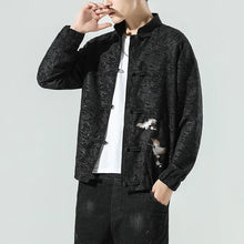 Load image into Gallery viewer, "Hei Xu" Tang Dynasty jacket
