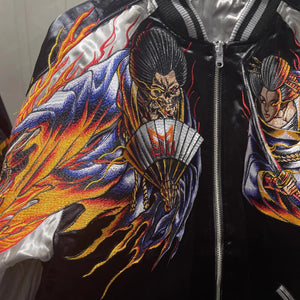 Hyper Premium hi-res evil Geisha embroidery sukajan jacket
