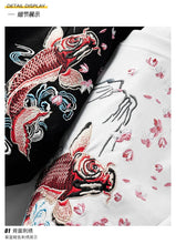 Load image into Gallery viewer, Fish splash embroidery T-shirt