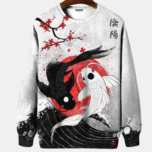 Load image into Gallery viewer, Flying kōnotori Japanese themed graphics sweatshirt