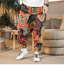 "Mogu" harem pants