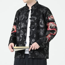 Load image into Gallery viewer, Munchu dragon Tang Dynasty jacket