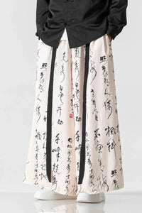 Wide bushido Kintsugi pants