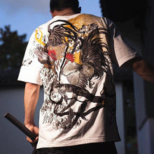 Load image into Gallery viewer, Hyper premium embroidery roosters T-shirt