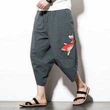 Load image into Gallery viewer, Koi fish harem pants
