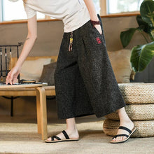 Load image into Gallery viewer, Wide bushido &quot;tsukuru&quot; pants