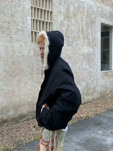Wool lining "Akio" jacket