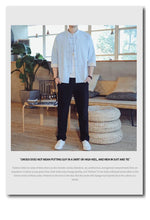 Load image into Gallery viewer, Hongmin solid Tang shirt