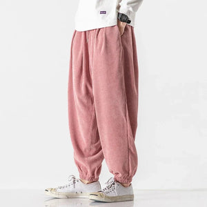 "Sumu" corduroy harem pants