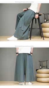 Wide bushido Shinrin pants