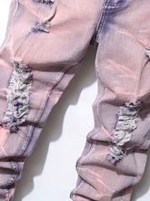 Load image into Gallery viewer, Vintage &quot;karada&quot; ragged denim jeans