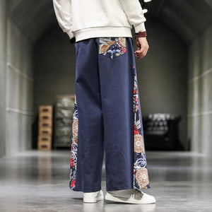 "doko" wide harem pants