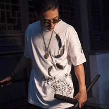 Load image into Gallery viewer, Hyper premium embroidery roosters T-shirt