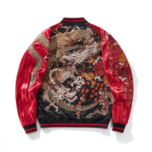 Load image into Gallery viewer, Hyper premium fierce dragons embroidery sukajan souvenir jacket