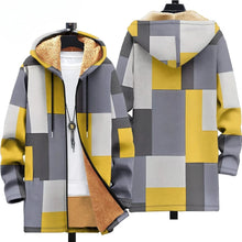 Load image into Gallery viewer, Mosaic long trench jacket