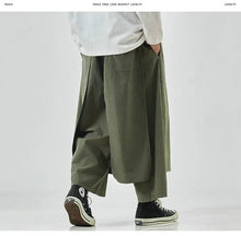 Load image into Gallery viewer, Solid baggy layered harem pants