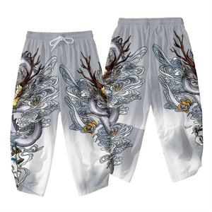 Silverstone dragon harem pants