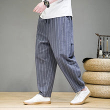 Load image into Gallery viewer, Basic pin striped harem pants
