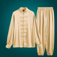 Load image into Gallery viewer, &quot;qínshū&quot; Tang Dynasty silk shirt + pants