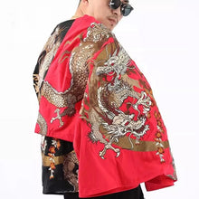 Load image into Gallery viewer, Hyper Premium embroidery golden dragon T-shirt