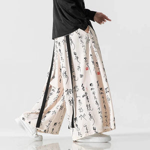 Wide bushido Kintsugi pants