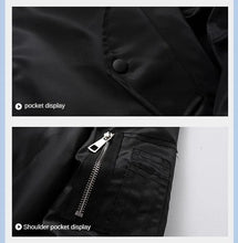 Load image into Gallery viewer, Elegant beast embroidery bomber jacket