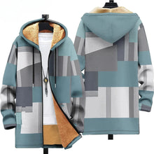 Load image into Gallery viewer, Mosaic long trench jacket