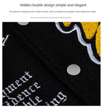 Load image into Gallery viewer, &quot;Confidence&quot; varsity baseball jacket