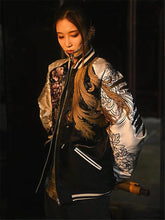 Load image into Gallery viewer, Hyper Premium embroidery dragon phoenix sukajan jacket