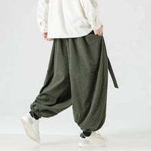 Load image into Gallery viewer, Wide bushido wabi sabi pants