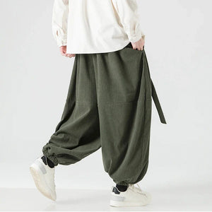 Wide bushido wabi sabi pants
