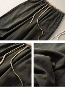 "yúgu" harem pants