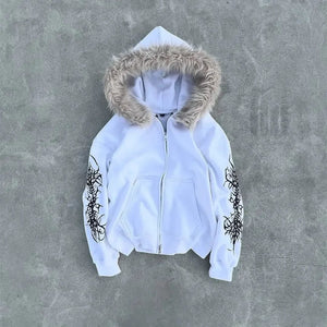 Wool lining "Akio" jacket