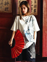 Load image into Gallery viewer, Hyper Premium embroidery carp T-shirt