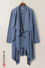 Load image into Gallery viewer, &quot;xiáng yu&quot; linen Tang cloak shirt jacket