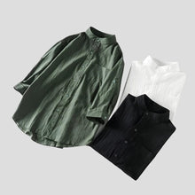 Load image into Gallery viewer, &quot;mou&quot; solid style shirt