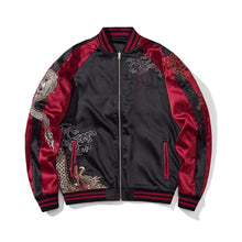 Load image into Gallery viewer, Premium triple dragon embroidery sukajan jacket