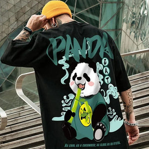 Anime panda T-shirt assorted