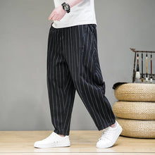 Load image into Gallery viewer, Basic pin striped harem pants
