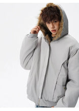 Load image into Gallery viewer, Reversible vintage faux fur jacket