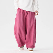 Load image into Gallery viewer, "Kurogane" wide harem pants