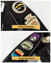 Load image into Gallery viewer, &quot;Fanming&quot; style varsity baseball jacket
