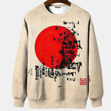 Load image into Gallery viewer, Fuji san Japanese themed graphics sweatshirt